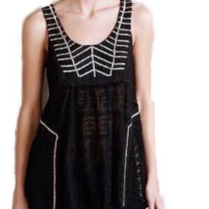 Anthropologie Vanessa Virginia Beaded GLINTER Top